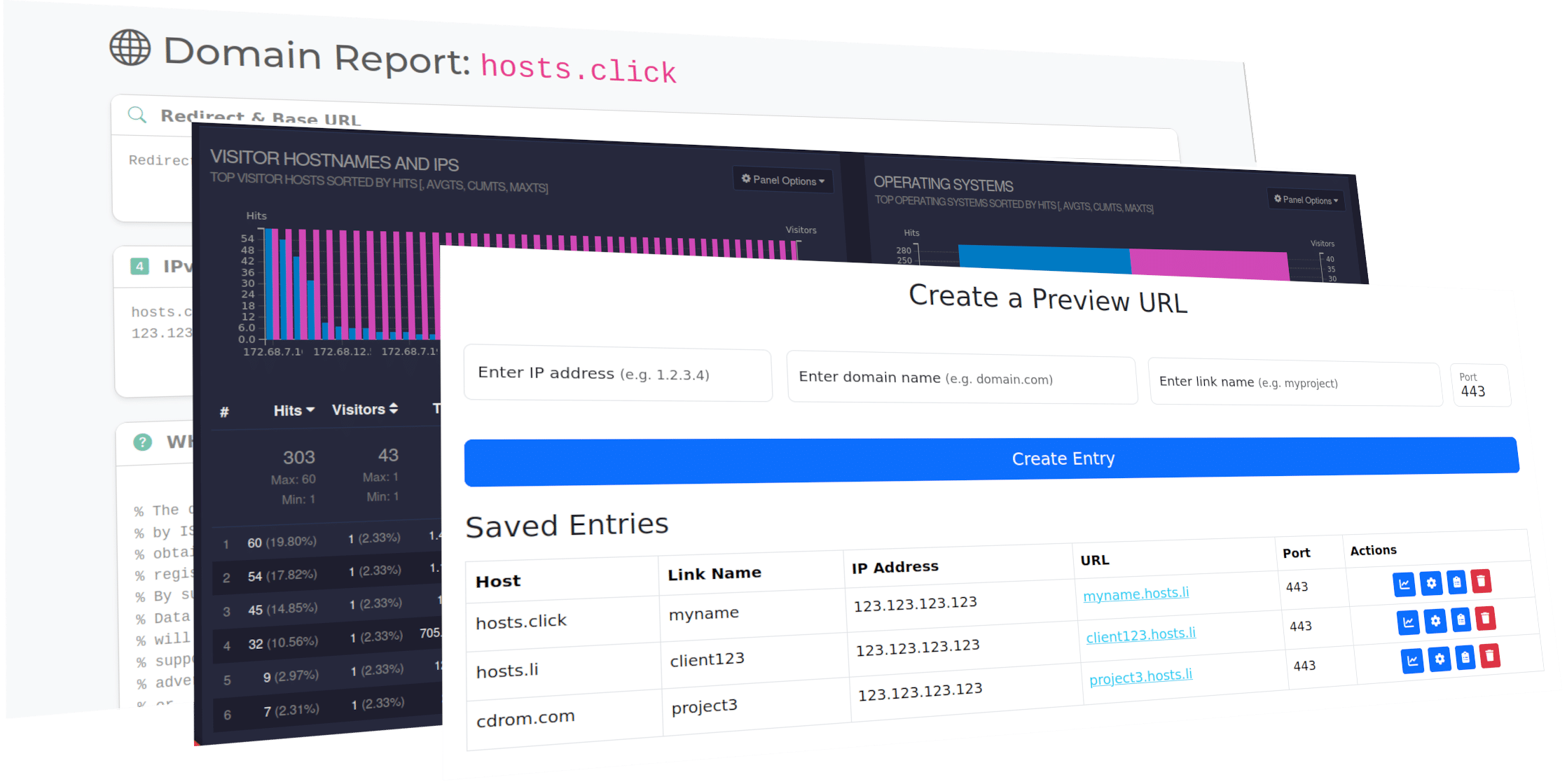 hosts.click Pro mockup